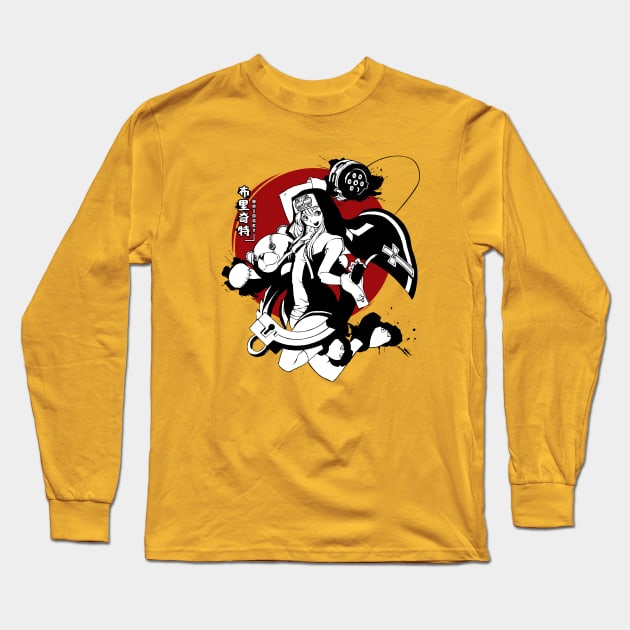 Jumpy Bridget Long Sleeve T-Shirt by Banjar History Podcast